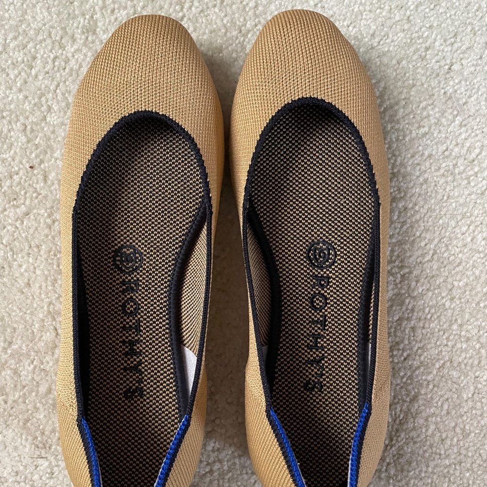 Rothys - The square - size 7.5 Chai color